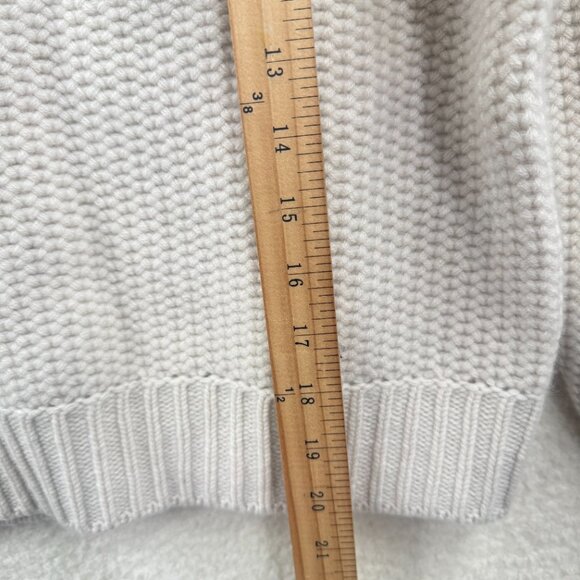 Kate Young x Splendid 100% Cashmere Chunky Sweater Cream Size XS NWT Chunky - Picture 10 of 10